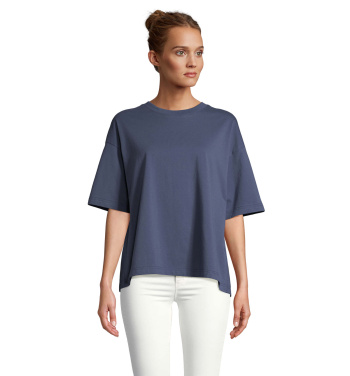 Logotrade biznesa dāvanas foto: BOXY WOMEN OVERSIZE T-KREKLS