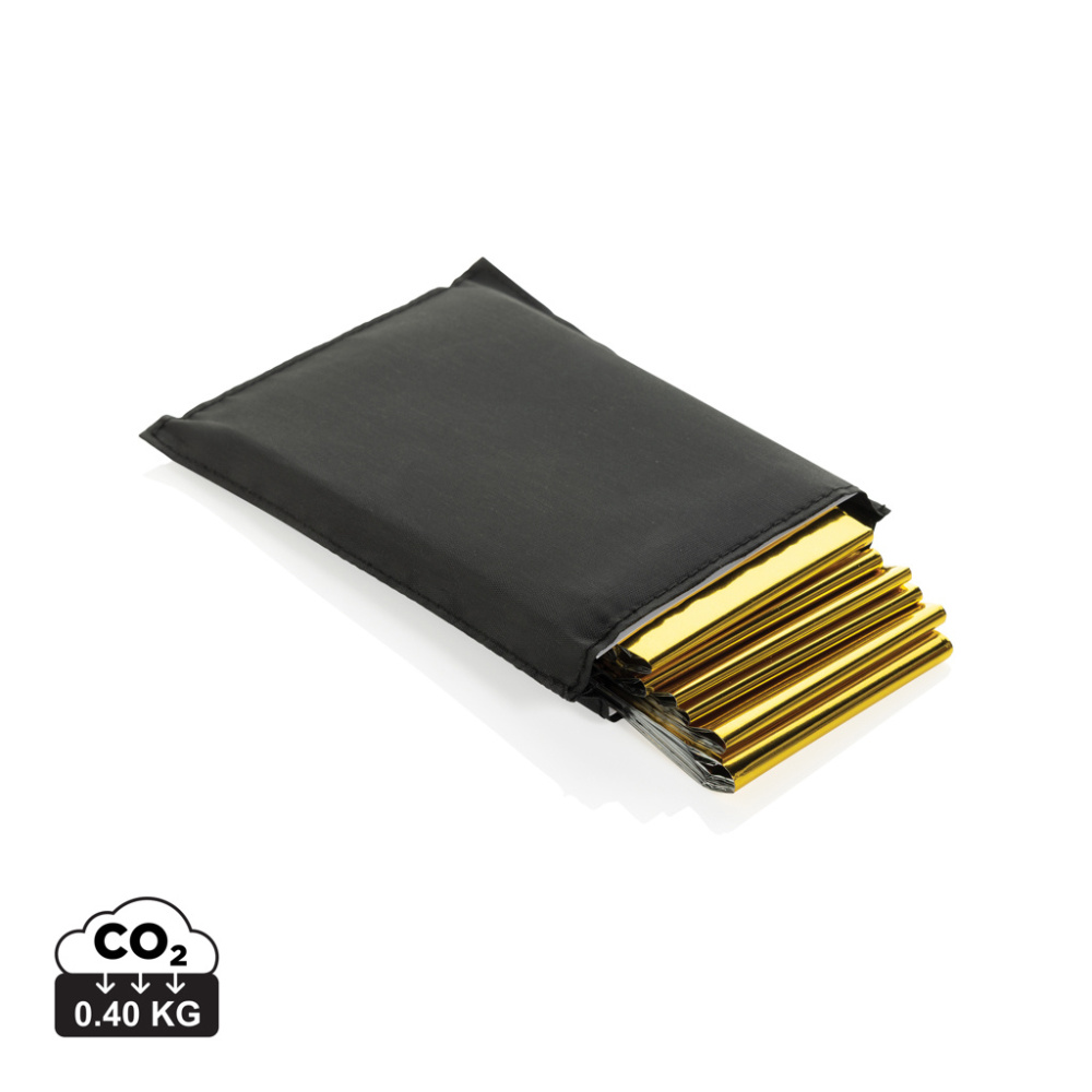 Logotrade dāvanas foto: Solra avārijas sega RCS pārstrādātā RPET maisiņā