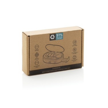 Logotrade Ideja dāvanas foto: Chargevix RCS rplastic daudzfunkcionāls 60W uzlādes komplekts