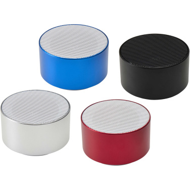Logotrade biznesa dāvanas foto: Ankaa 3W pārstrādāta alumīnija bezvadu Bluetooth® skaļrunis