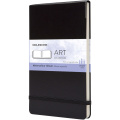 Moleskine lielais mākslas akvareļu albums, Melns