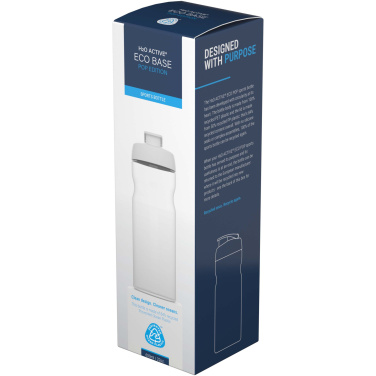 Logotrade Ideja dāvanas foto: H2O Active® Eco Base 650 ml sporta pudele ar pārslēdzamu vāku