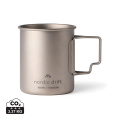 Nordic Drift Trail Ultra Light Titanium 450ml krūze, sudrabs