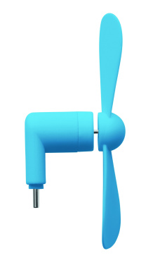 Logotrade ziemassvētku dāvanas foto: Pārnēsājams USB-C ventilators