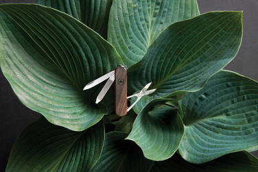 Logotrade Ideja dāvanas foto: VICTORINOX kabatas nazis Classic SD Wood 5 funkcijas