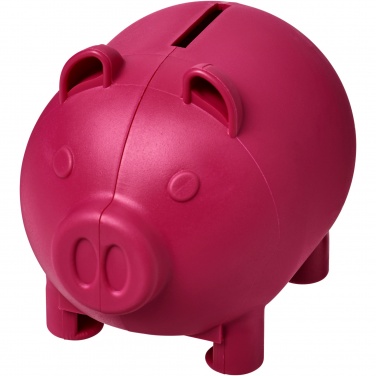 Логотрейд pекламные cувениры картинка: Копилка Oink из переработанной пластмассы