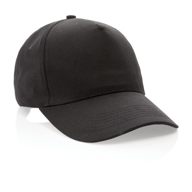 Лого трейд бизнес-подарки фото: Кепка Impact 5 panel 190gr из переработанного хлопка с трассером AWARE™