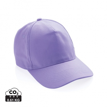Логотрейд бизнес-подарки картинка: Кепка Impact 5panel 280gr из переработанного хлопка с трассером AWARE™