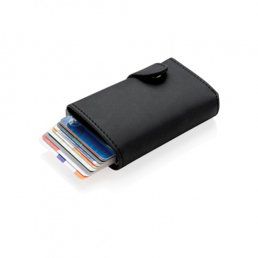 Лого трейд pекламные подарки фото: Стандартный алюминиевый держатель RFID-карт с футляром из полиуретана