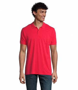Лого трейд бизнес-подарки фото: PLANET MEN Polo 170g