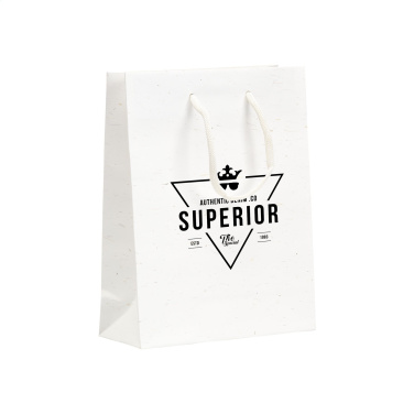 Лого трейд бизнес-подарки фото: Сумка Leaf It Bag из переработанных соломенных волокон (180 г/м²) S