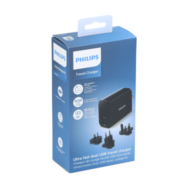 Логотрейд pекламные подарки картинка: Дорожное зарядное устройство Philips