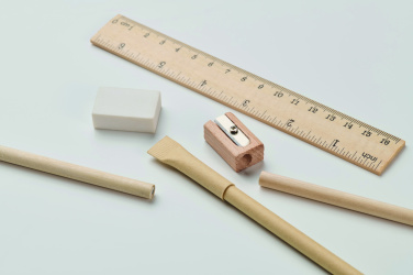 Лого трейд pекламные подарки фото: Paper tube stationery set