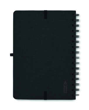 Логотрейд pекламные cувениры картинка: A5 notebook with phone holder