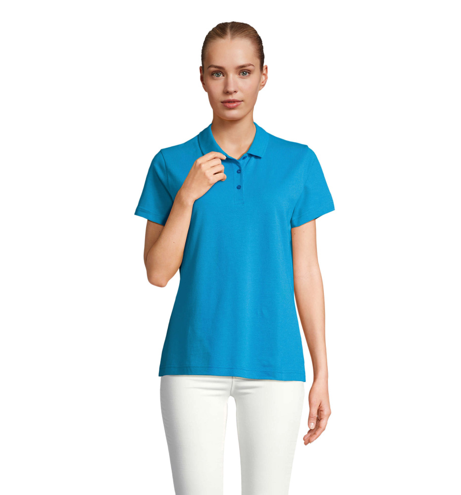 Лого трейд бизнес-подарки фото: PULSE WOMEN POLO