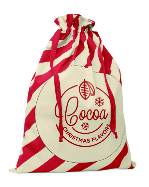 Лого трейд pекламные cувениры фото: Large Santa cotton bag