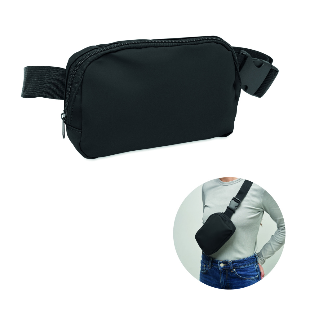 Лого трейд pекламные cувениры фото: Waist bag in 210D polyester
