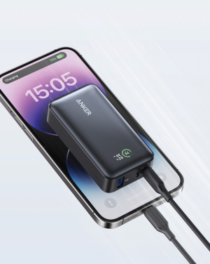 Логотрейд бизнес-подарки картинка: Внешний аккумулятор Anker Powerbank PowerCore 10.000mAh 30W