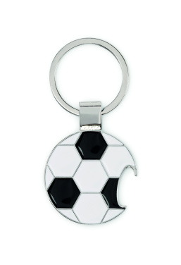 Лого трейд бизнес-подарки фото: Football keyring with opener