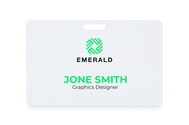 Логотрейд pекламные подарки картинка: Lanyard badge 54 x 86mm