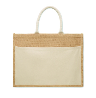 Логотрейд pекламные подарки картинка: Jute shopping bag