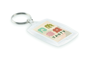Лого трейд pекламные подарки фото: Classic acrylic keyring
