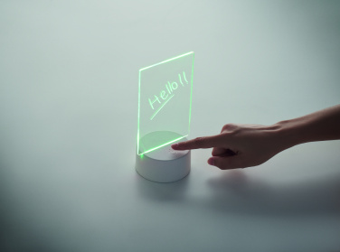 Лого трейд pекламные cувениры фото: Light-up LED memo board