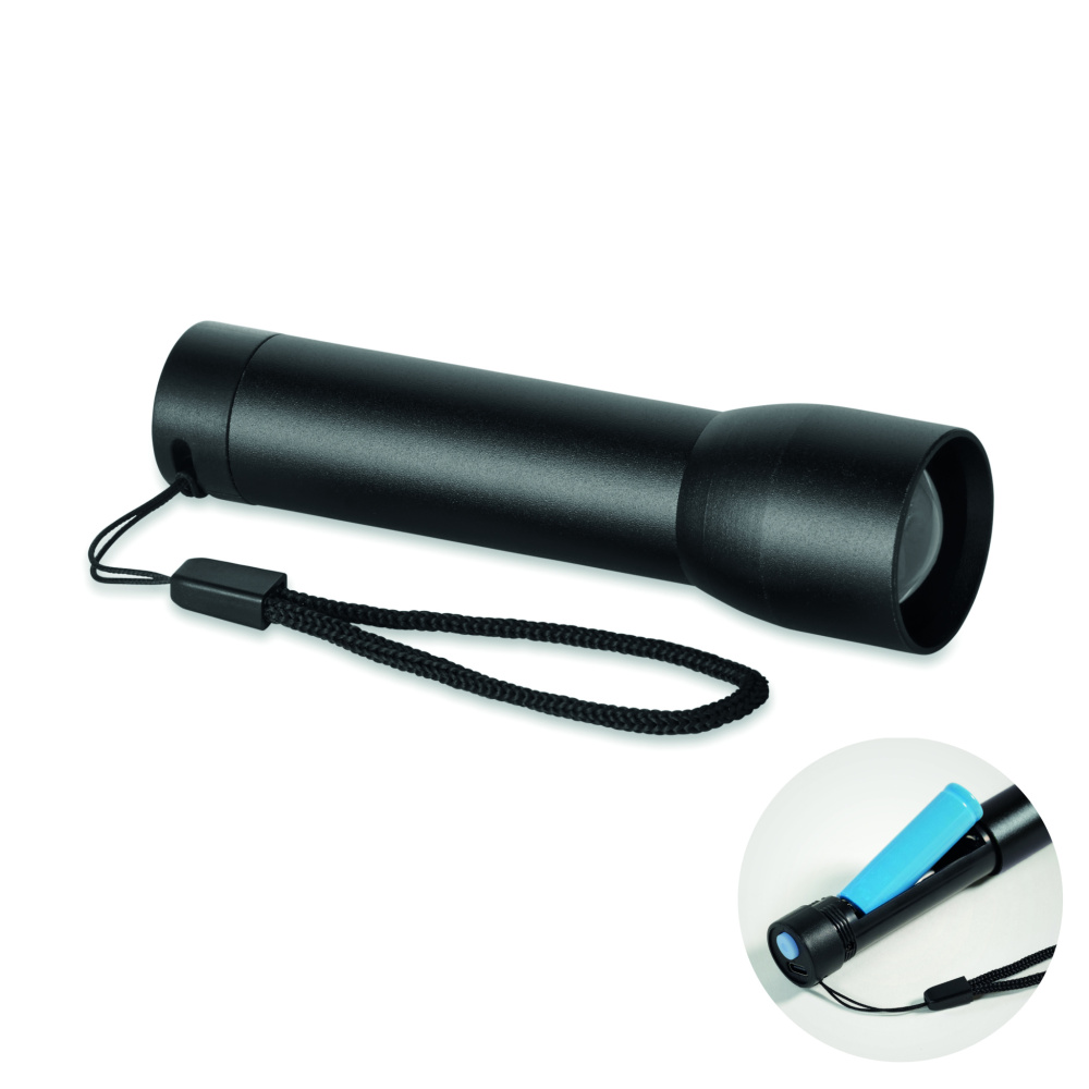 Логотрейд pекламные продукты картинка: Aluminium rechargeable torch