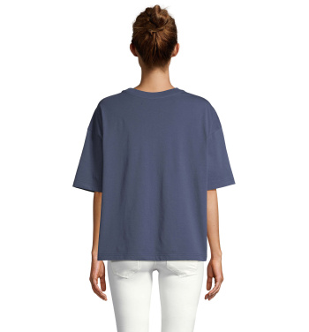 Логотрейд pекламные подарки картинка: BOXY WOMEN T-SHIRT OVERSIZE