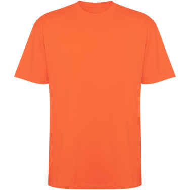 Лого трейд pекламные cувениры фото: Унисекс-футболка Bull свободного кроя из переработанных материалов с коротким рукавом