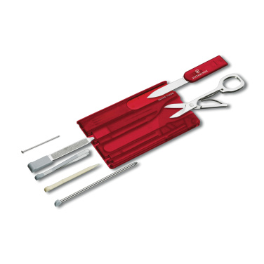 Логотрейд pекламные cувениры картинка: VICTORINOX Swiss Card Classic 10 функций