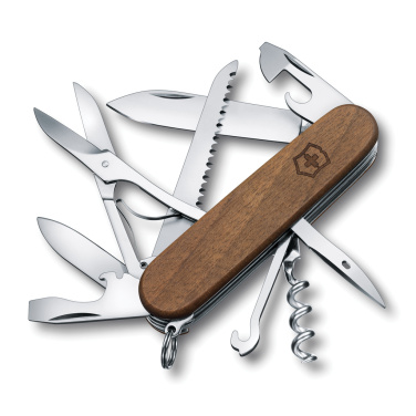 Лого трейд бизнес-подарки фото: Карманный нож VICTORINOX Huntsman Wood, 13 функций