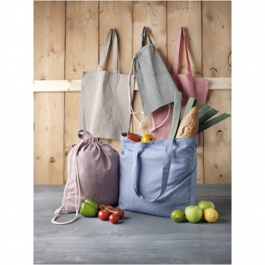 Logotrade kampanjprodukter bild: Pheebs ryggsäck med dragsko på 150 g/m² i återvunnet material 6L