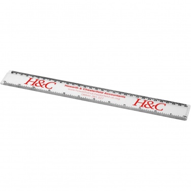 Logotrade profilprodukter bild: Renzo 30 cm plastlinjal