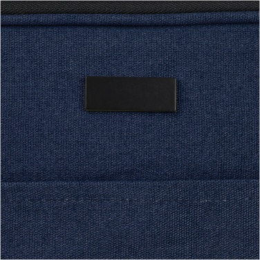 Logotrade profilreklam bild: Joey 14 tums laptopfodral av GRS-återvunnen canvas, 2 l