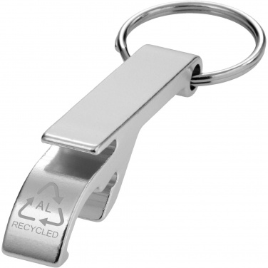 Logotrade reklamprodukter bild: Tao flask- och burköppnare med nyckelring av RCS-återvunnen aluminium