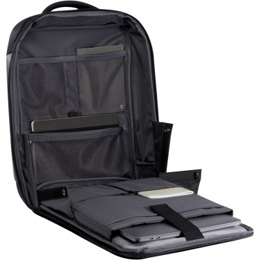 Logotrade kampanjprodukter bild: Expedition Pro 15,6-tums kompakt laptopväska av GRS-återvunnet material, 12 l