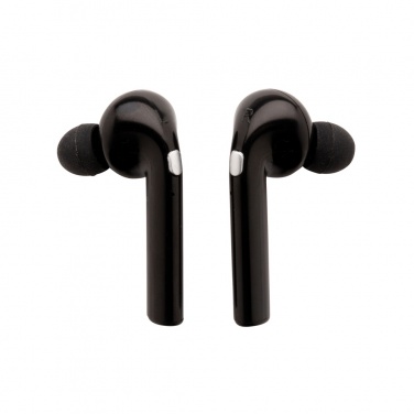 Logotrade presentreklam bild: Liberty trådlösa öronsnäckor i laddningsfodral