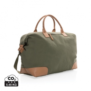 Logotrade profilprodukter bild: Impact AWARE™ stor weekendväska i 16 oz. återvunnen canvas