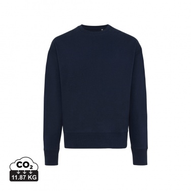 Logotrade presentreklam bild: Iqoniq Kruger relaxed fit sweatshirt i återvunnen bomull