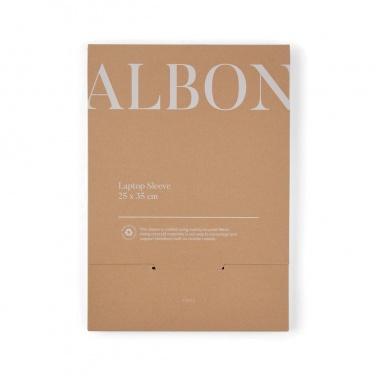 Logotrade reklamprodukter bild: VINGA Albon GRS återvunnen filt 15" laptopfodral