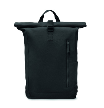 Logotrade profilprodukter bild: Rolltop-ryggsäck 390 gr/m²
