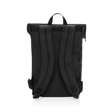 Logotrade kampanjprodukter bild: Swiss Peak Aware™ RPET Leonard 15,6 laptop ryggsäck