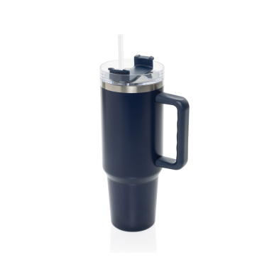 Logotrade kampanjprodukter bild: Stadley RCS tumbler i återvunnet stål 1200ML