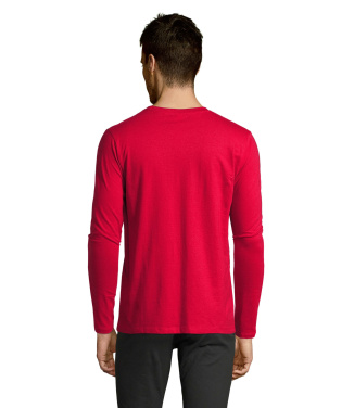 Logotrade profilprodukter bild: IMPERIAL LSL T-shirt för he