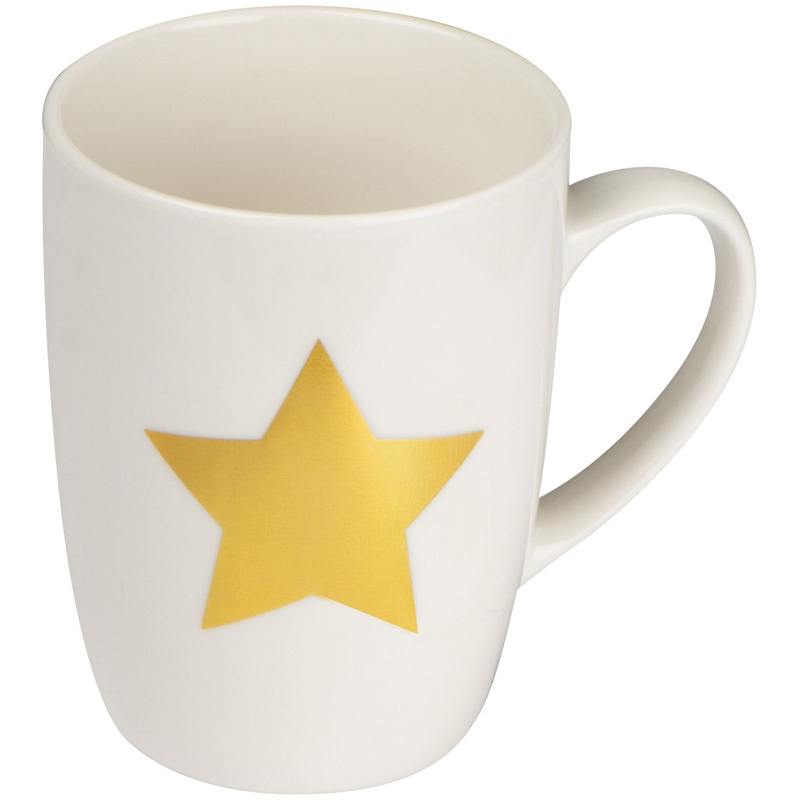 Logotrade kampanjprodukter bild: Mugg med stjärntryck 300 ml