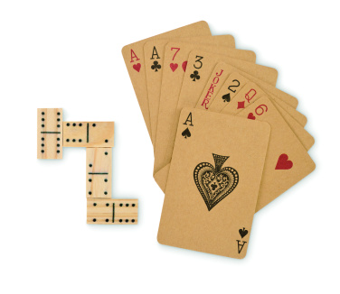 Logotrade profilreklam bild: Domino- och kort set