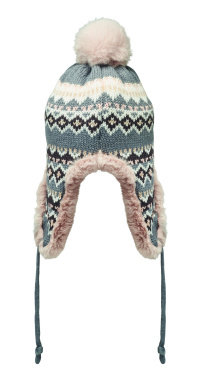 Logotrade presentreklam bild: Stickad mössa med öronlapp