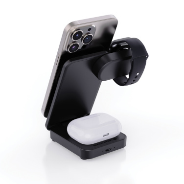 Logotrade presentreklam bild: Urban Vitamin Arcadia RCS rplastic 15W 3i1 magnetisk laddare