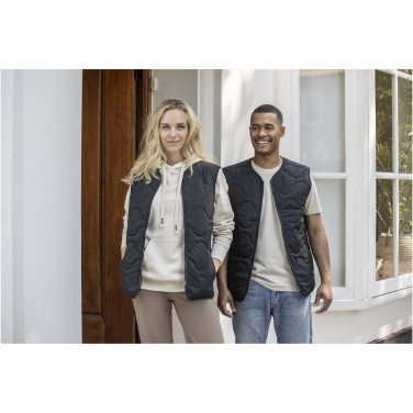 Logotrade kampanjprodukter bild: Quartz unisex quiltad väst av GRS-certifierat återvunnet material